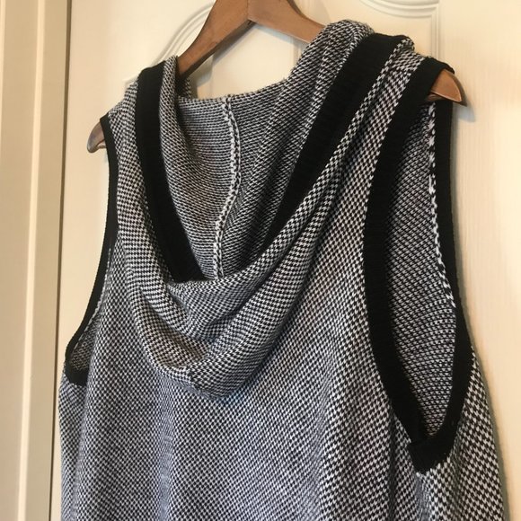 Hooded Sweater Vest/Duster - Picture 8 of 10